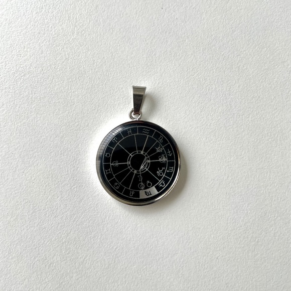 NEW: Ephemeris Virgo Natal Chart Pendant - Picture 3 of 4